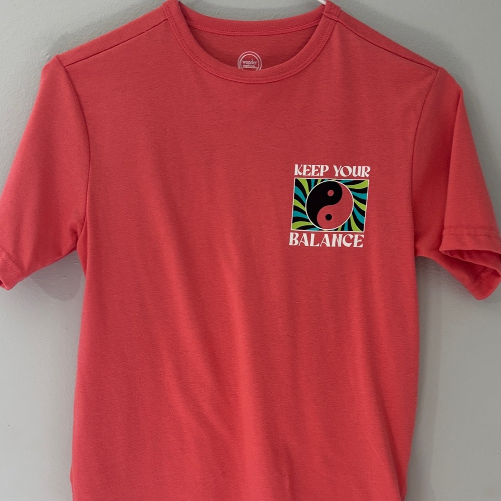 Kids Coral Graphic Tee